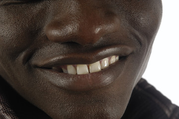 Fototapeta premium smile black man