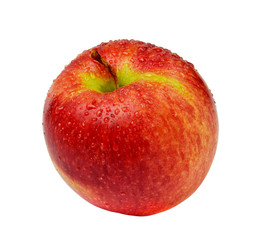 red apple isolated