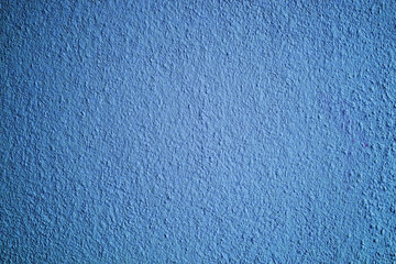 blue cement wall.