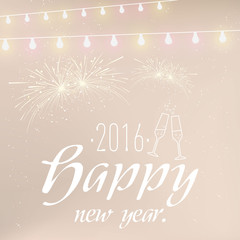 Happy New Year Sektgläser