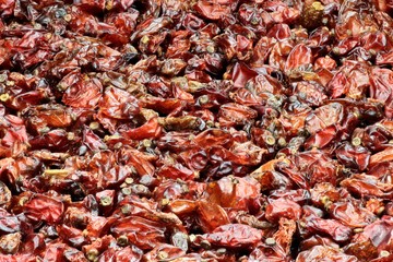 getrocknete Berberitzen als Hintergrundbild