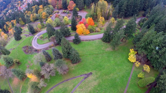 Aerial Oregon Portland
Aerial video of the zoo area in the west hills in Portland.
