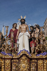 Fototapeta na wymiar Jesús despojado de sus Vestiduras, semana santa de Sevilla