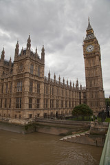 Fototapeta na wymiar The Big Ben in London, England