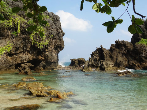 Cove At Little Andaman, Andaman And Nicobar Islands, India