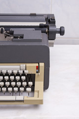 antique typewriter