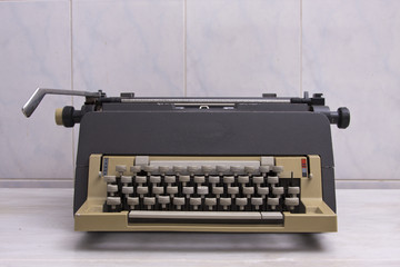 antique typewriter