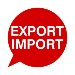 Speech Bubbles export import