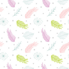 Winter seamless pattern
