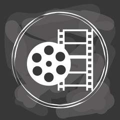 Cinema icons design 