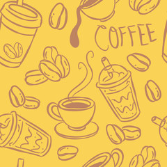 vintage coffee background