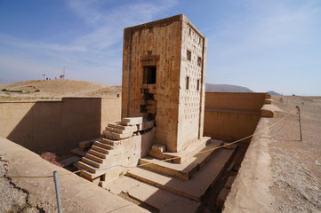 Ka'ba-ye Zartosht at Naqsh-e Rustam in Iran.