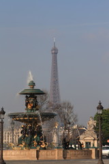 Fototapeta na wymiar Paris, France, Eiffel, year 2010