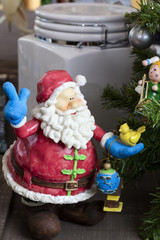 Santa Claus Ornament for the Holiday Festivities