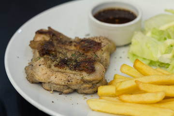  Grilled steak