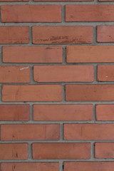 Old Red brick wall