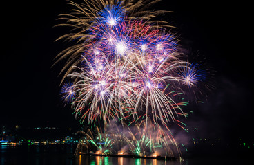 International Fireworks Festival at Pattaya, Thailand