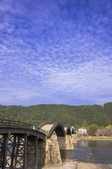 Papier Peint photo Le pont Kintai 岩国の錦帯橋