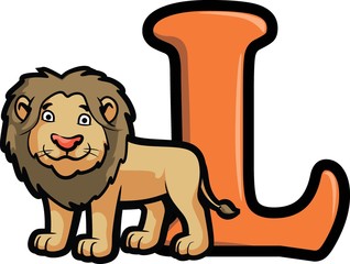 l for lion