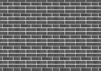 grey brick wall for texture background