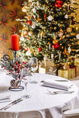 Christmas table