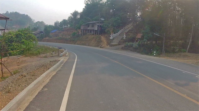 Road in Thailand12/Motocycle tours in Thailand