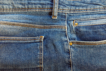 Fototapeta premium Blue jeans texture