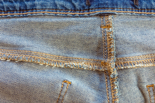 Blue jeans texture