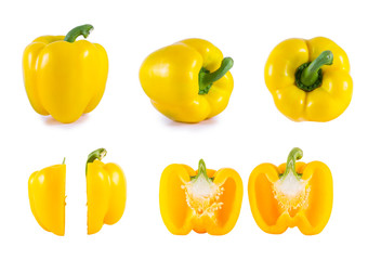 Yellow Sweet bell pepper (capsicum)