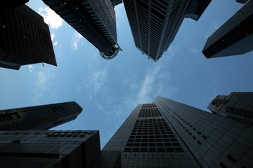 ASIA SINGAPORE CITY DOWN TOWN