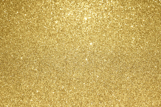 Gold glitter christmas background