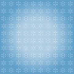 blue background with snowflakes