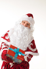 Russian Santa Claus with gifts
