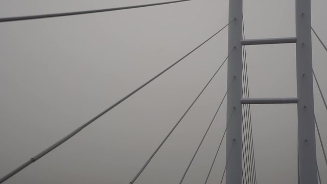 Autofahrt Neue Rügenbrücke