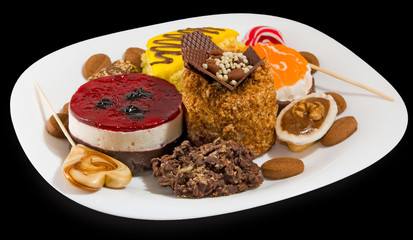 image many delicious cakes