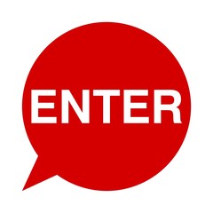Speech Bubble enter