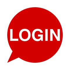 Speech Bubble login