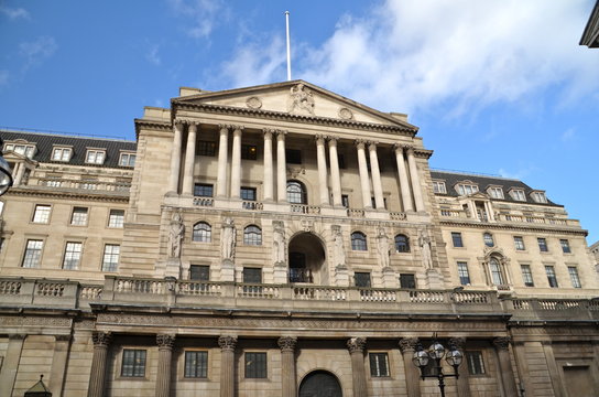 Royal Bank of England Headquarters in London, U.K.

