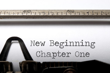 New beginning, chapter one