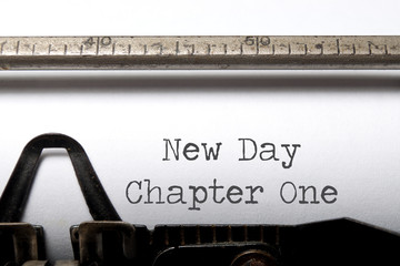 New day, chapter one