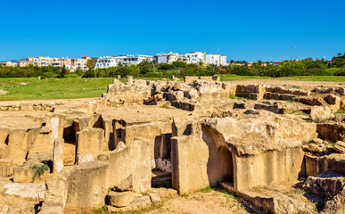 Fototapeta premium Tombs of the Kings, an ancient necropolis in Paphos - Cyprus