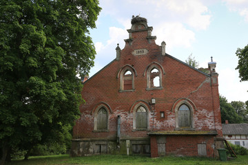 Fototapeta premium verlassener Gutshof