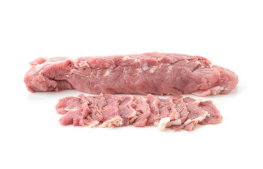 slice pork
