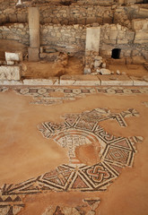Ancient  town in Kourion. Cyprus