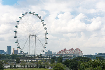 Singapore Flyer - the Largest Ferris Wheel in the World