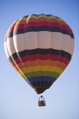 Obraz premium Colorful Hot Air Balloons in Flight