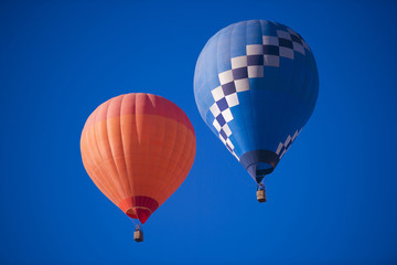 Colorful Hot Air Balloons in Flight