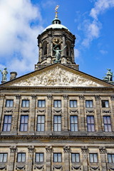 Fototapeta na wymiar Rathaus in AMSTERDAM ( Niederlande )