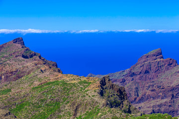 Mountains on Tenerife Island in Spain