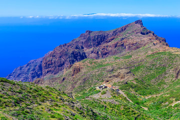Mountains on Tenerife Island in Spain